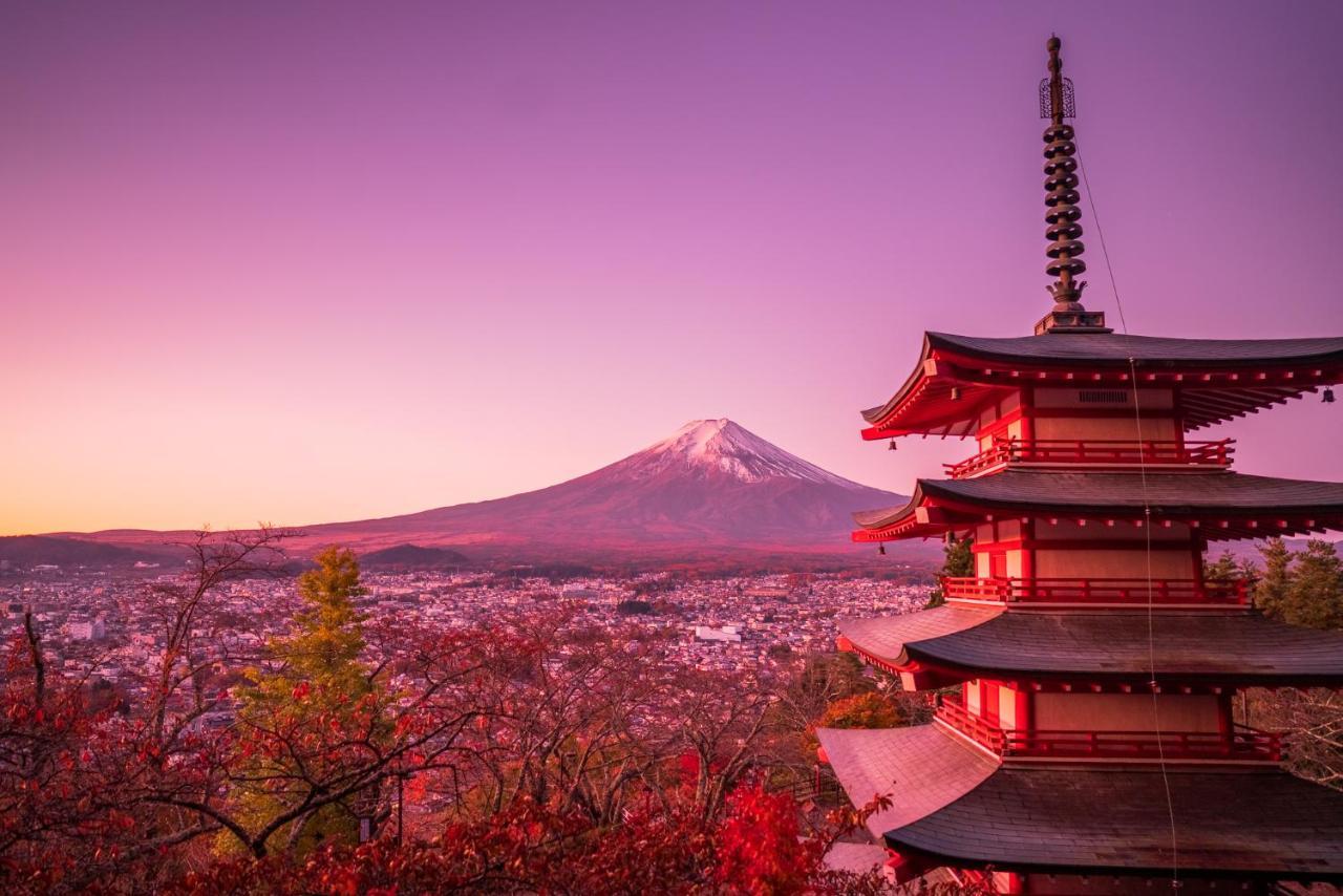Ryokan Fuji Heights Fujikawaguchiko Esterno foto